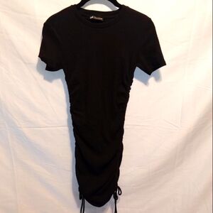 ZARA Black Ruched Dress / Tunic